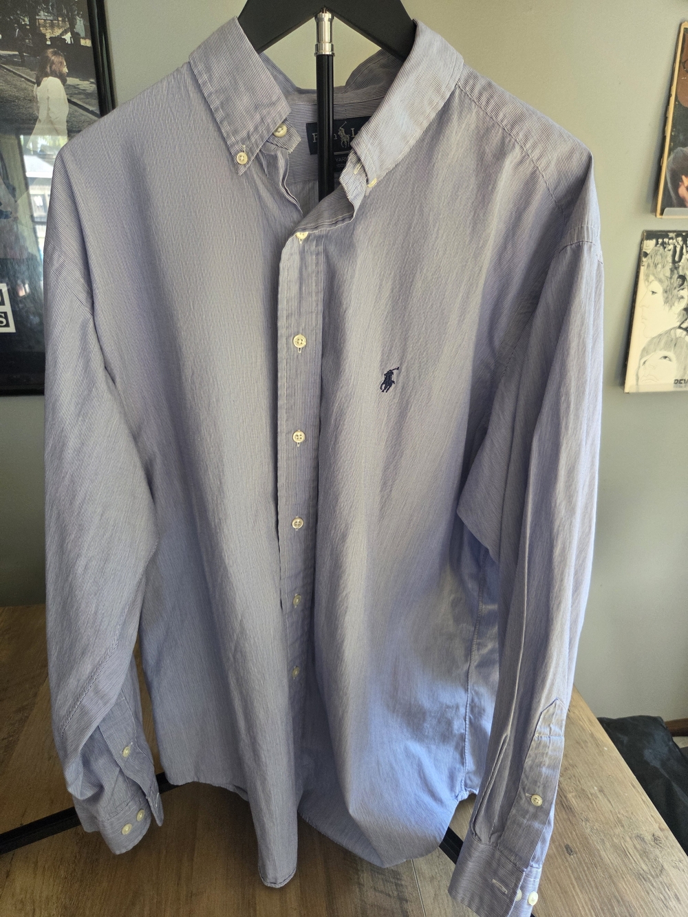Polo by Ralph Lauren Light Blue Button-Down Oxford Shirt